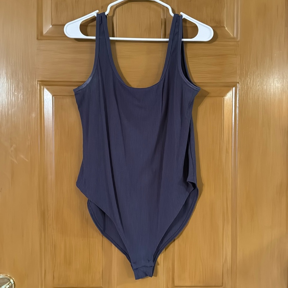 Size 2X Women’s Old Navy Navy Ribbed Tank Bodysuit